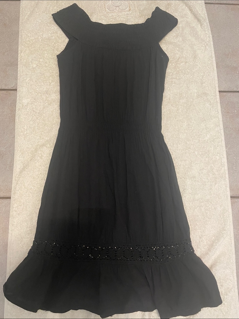 Charlotte Solnicki Black Dress